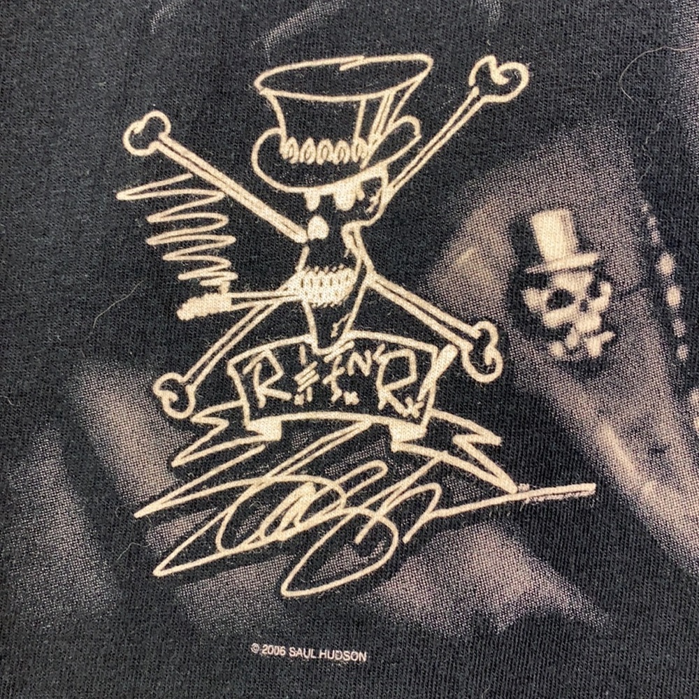 Liquid Blue 2006 G&R Slash Skull Shirt XL Vintage - Picture 4 of 5
